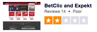 Betclic Review Trust Pilot