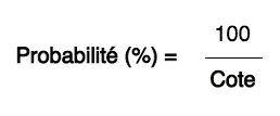 Calculer Value Bet Formule Cote en Probabilité